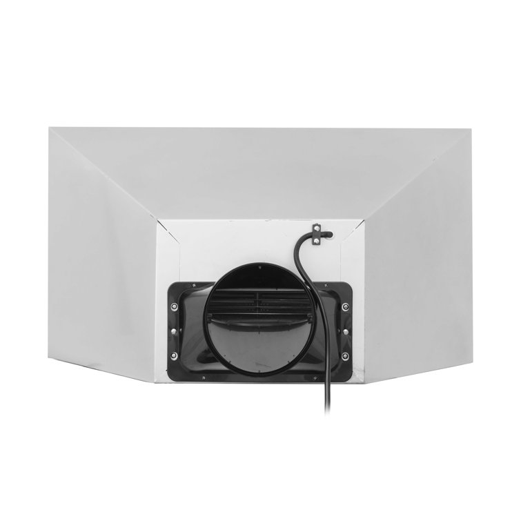 Vesta 900CFM 36'' Wide Stainless Steel Insert Range Hood With A Flat